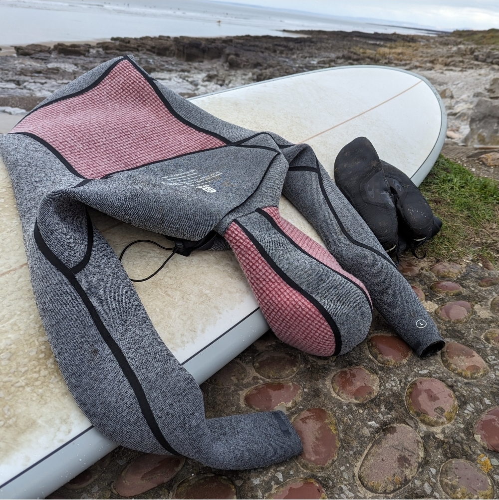 2025 Nyord Womens Furno Ultra Plus 6/5/4mm Hooded Chest Zip Wetsuit FUPW654001 - Black